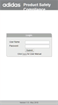Mobile Screenshot of cpsia.adidas-group.com